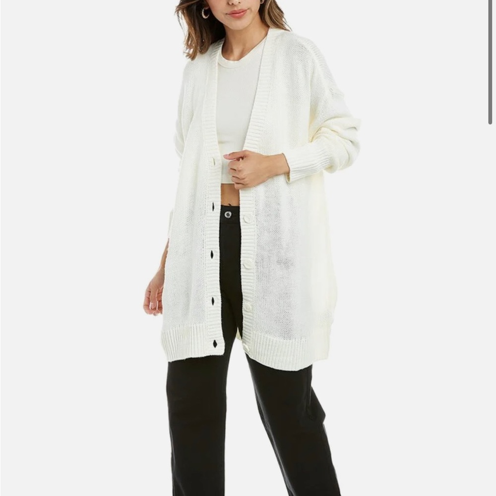 WeWoreWhat Dropped-Shoulder Cardigan